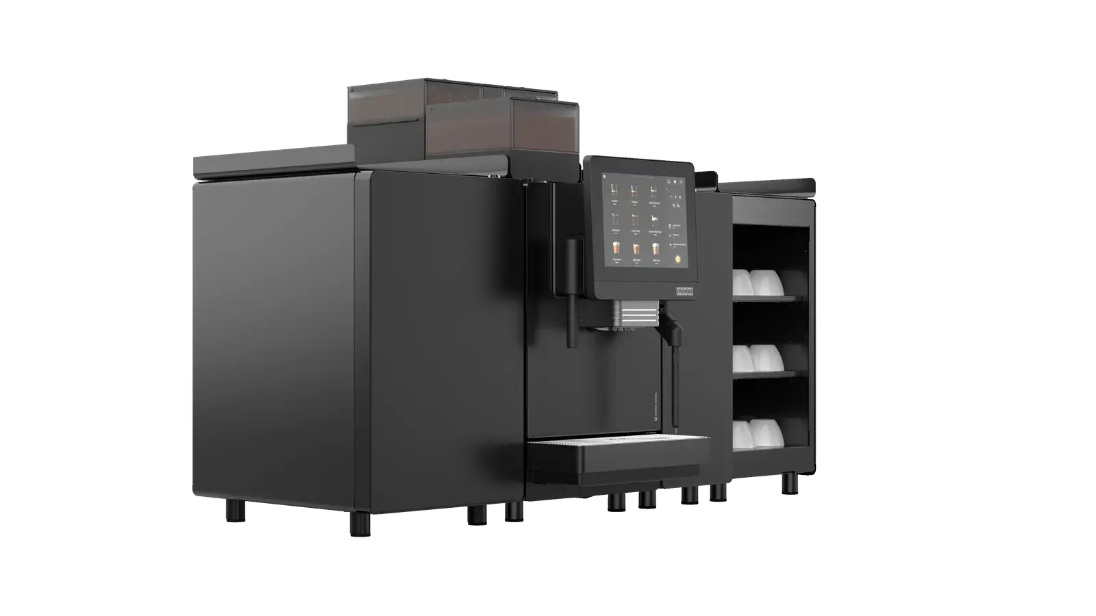 Franke A Line A800 full add-on setup, three-quarter right angle