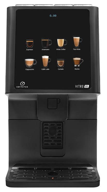 Coffetek Vitro S1 compact espresso and instant coffee machine, front view